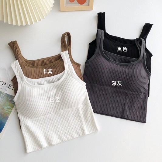 【预购】U领百搭修身背心