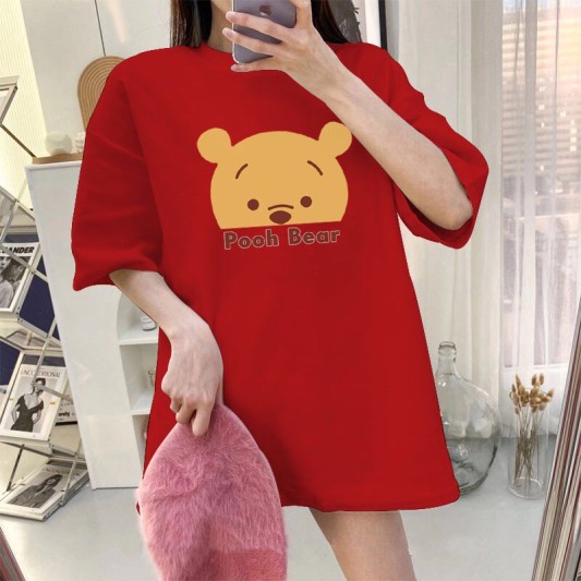 小熊宽松百搭T恤上衣