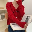 洋气针织开衫外套上衣