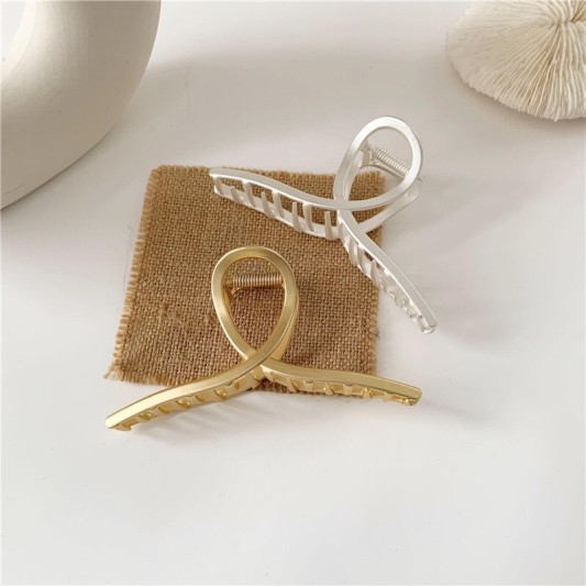 韩版哑光大号鲨鱼夹